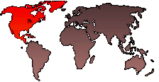 Mapa Ameryki Północnej