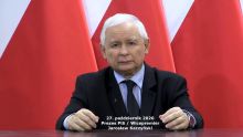Jarosław Kaczyński, oświadczenie z dnia 27.10.2020